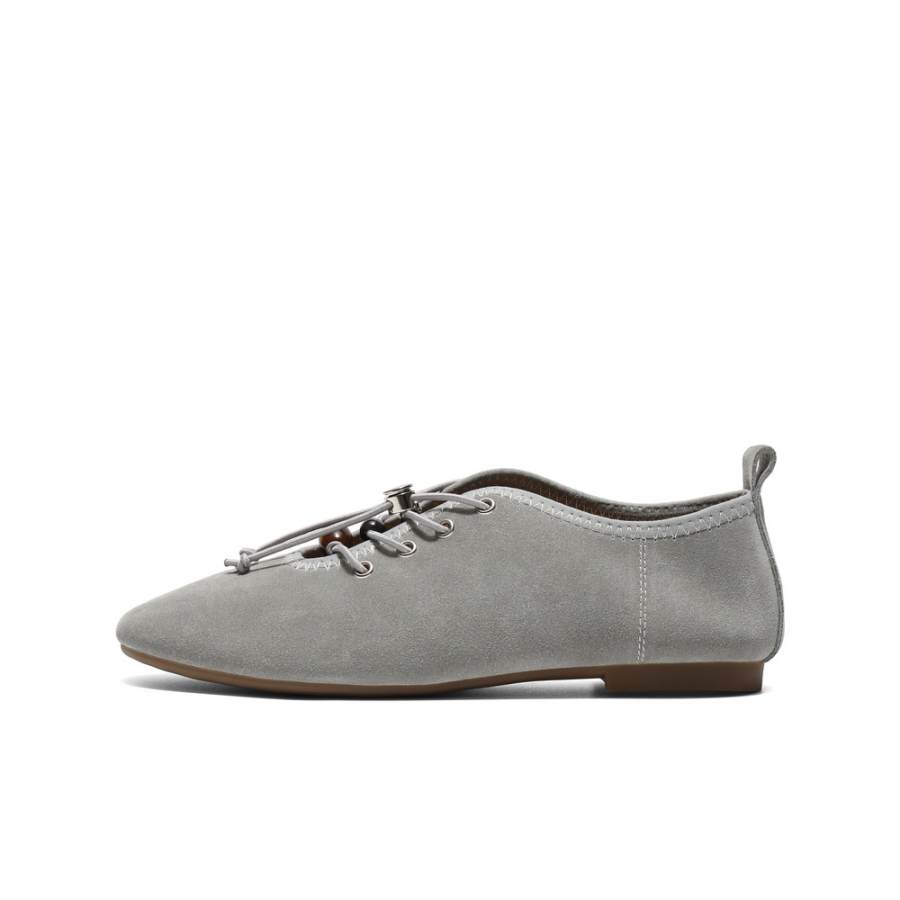 BELLE Cow Split Leather Mary Jane Shoes Women's