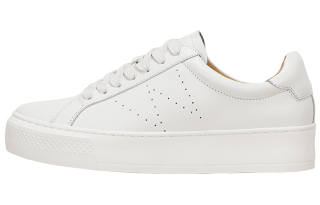 Wayne Flex Skateboard Shoes Women's Low Top White