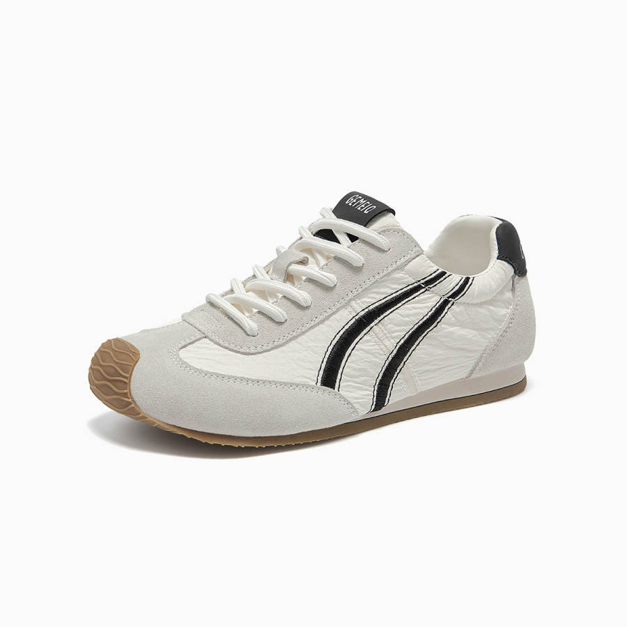GEMEIQ Cow Split Leather Slip Resistant Abrasion Resistant Slip Resistant Abrasion Resistant Low top Casual Shoes