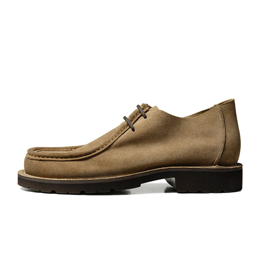 THOM WILLS Fall Winter Suede Kangaroo Fur Boots Ankle Boots Men's