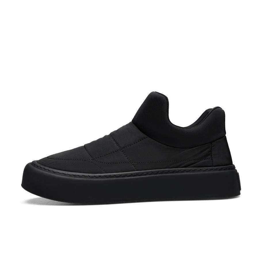 D:FUSE SCANDINAVIA D FUSE SCANDINAVIA Comfortable, Fleece Lined Versatile Low top Casual Shoes Men's Black