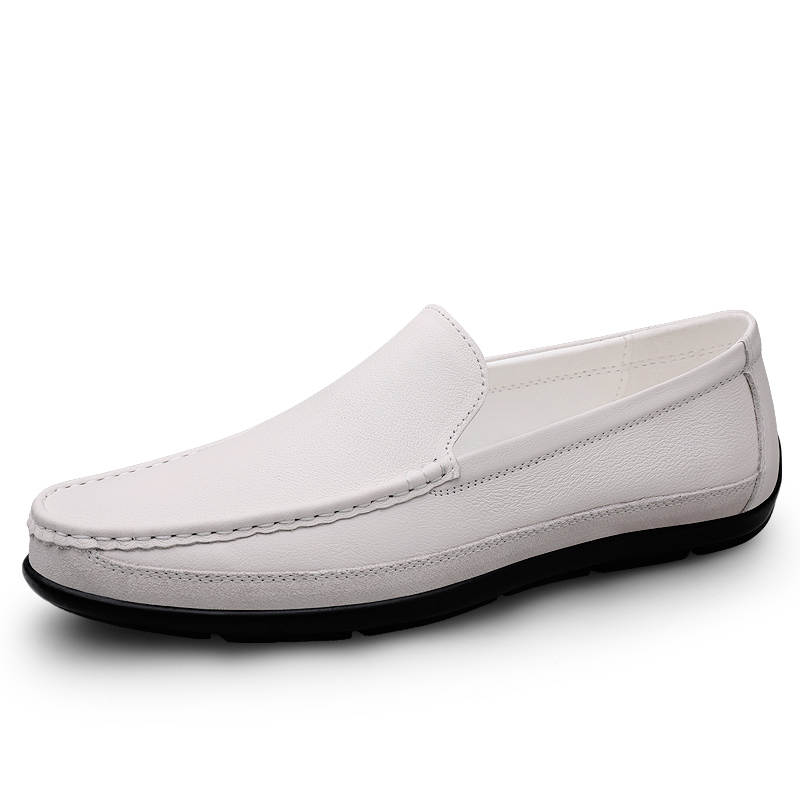PLAY COBBLER Cow Split Leather Gommino Loafers Men's