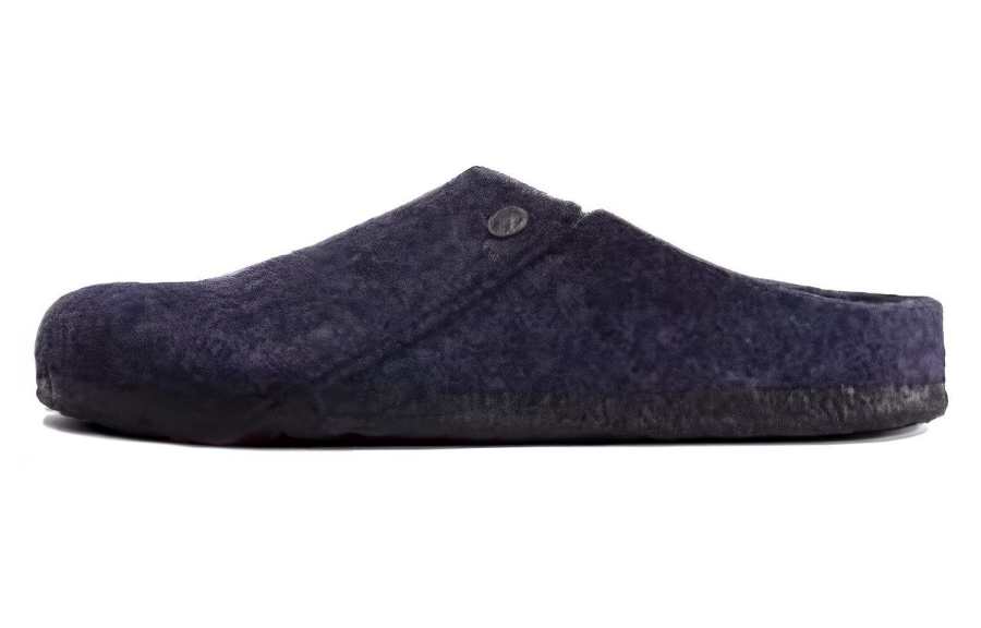 Birkenstock Zermatt Shearling "Dark Blue"