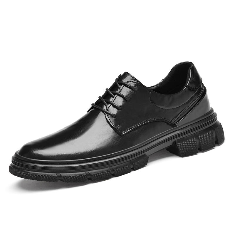 GONGNIULEITING Cow Split Leather Casual Shoes Men's