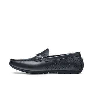 HARSON Cow Leather Casual Shoes Men's Black