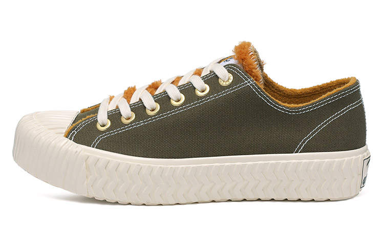 Excelsior Excelsior Canvas Shoes Unisex Low Top Winter Moss Green