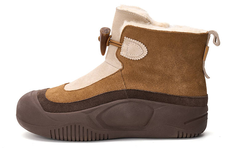 Joy&Mario Thermal Height Increasing Slip Resistant Short Snow Boots Women's