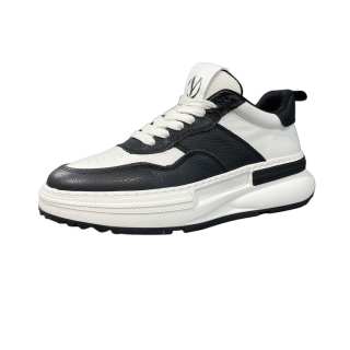 H2 Top Grain Cow Leather Low top Chunky Sneakers Men's