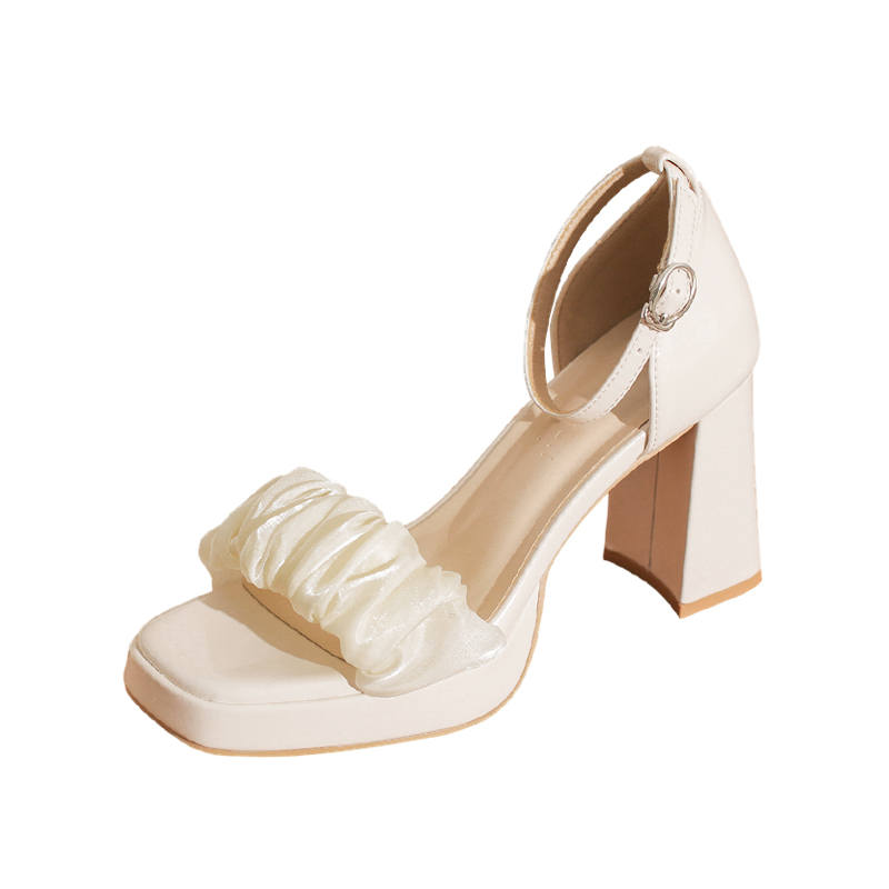 ZUOMILUO Pu One Strap Sandals Women's