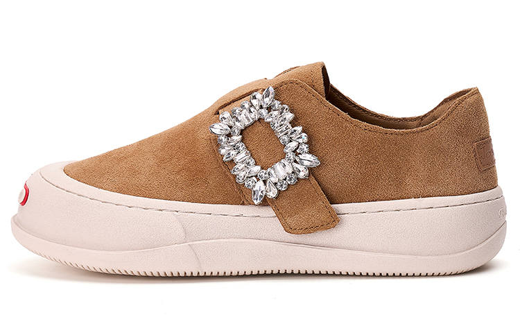 Joy&Mario Cow Suede Loafers 3.5cm Women's