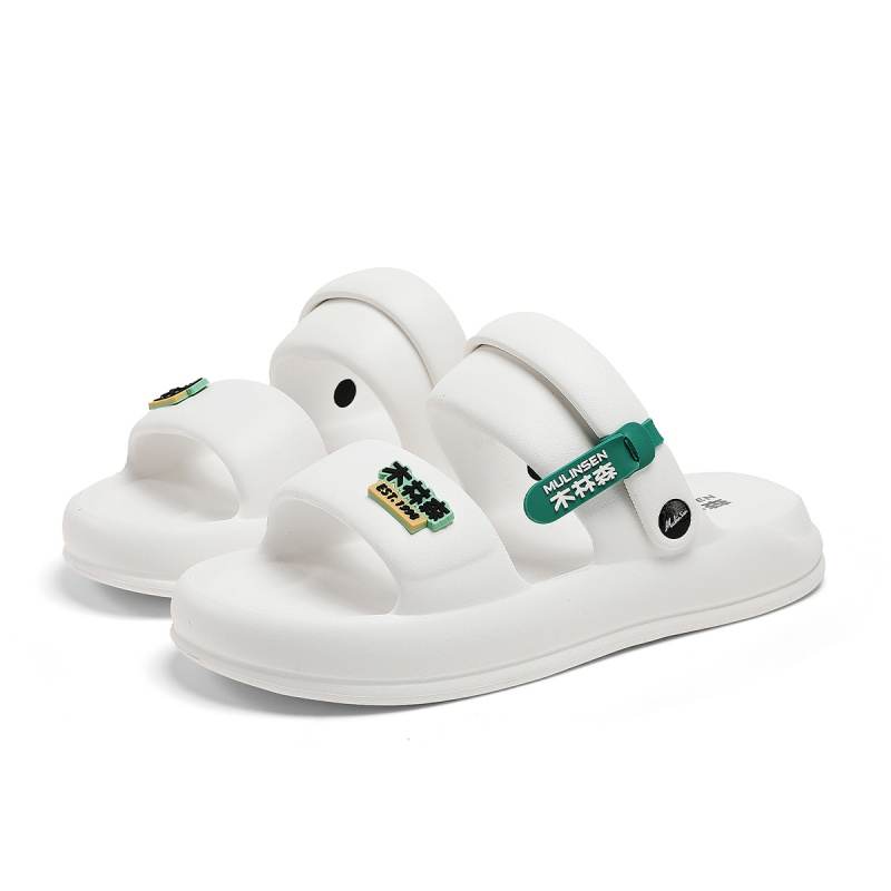 Mulinsen Beach Sandals Men's White/Black/Khaki/Gray