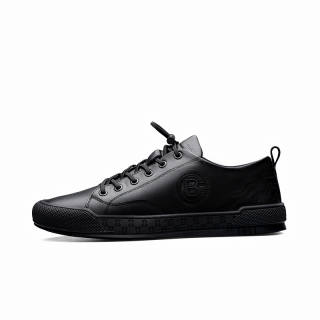 PARDASAUL Cow Leather Casual Shoes Men's Black