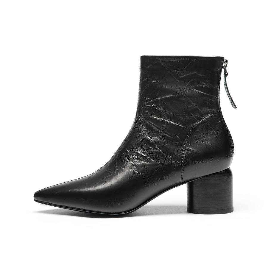 GOLDLION Ankle Boots Women's Black/Bronze