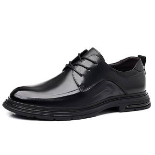 SHUPATE Cow Leather Casual Shoes Men's Black
