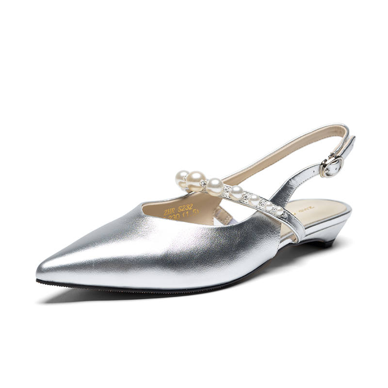 ZHR Top Grain Cow Leather Casual Shoes 2.5cm Women's