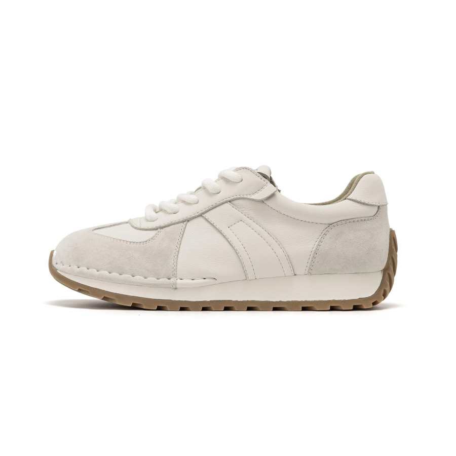 AOKANG Casual Shoes Women's Low Top Ecru/Light Gray/Dark Gray