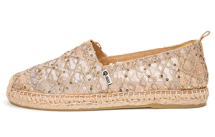 Joy&Mario Joy&Mario Espadrilles Women's Gold/Ecru/Black
