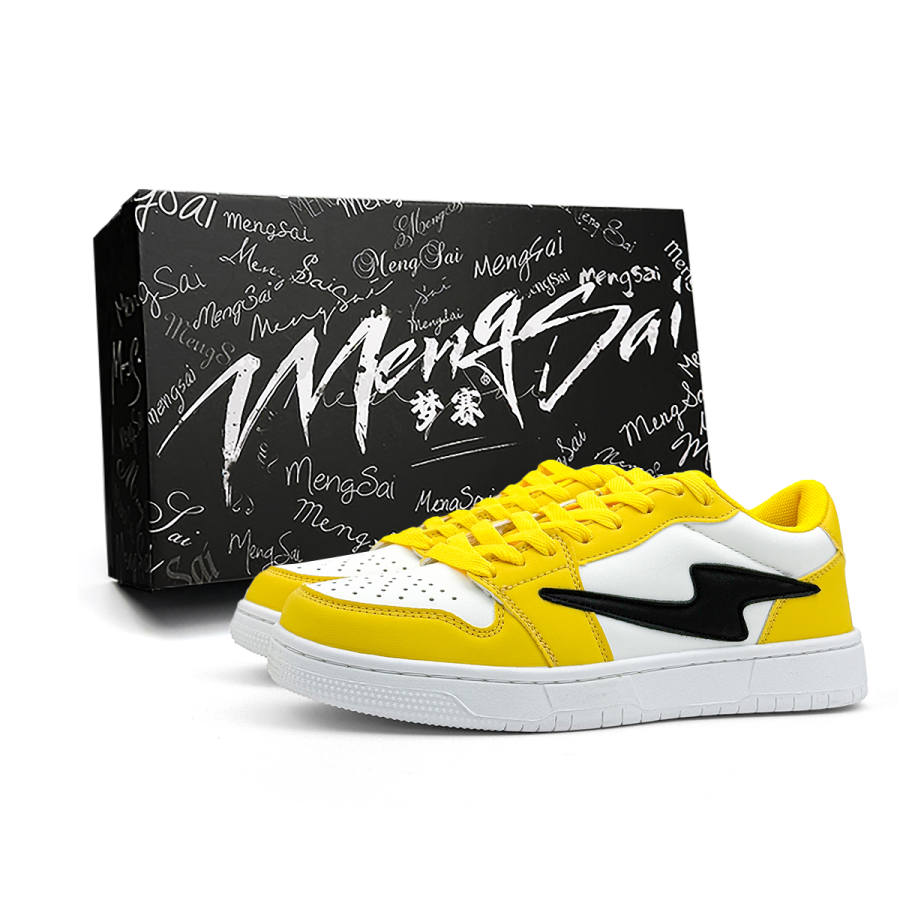 Mengsai Slip Resistant Abrasion Resistant Slip Resistant Abrasion Resistant Low top Skateboard Shoes Unisex