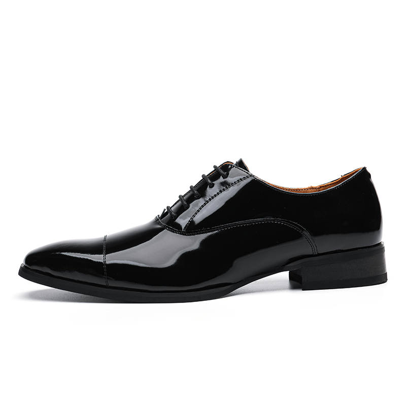 NIANZOUSUO Dress Shoes Men's Black