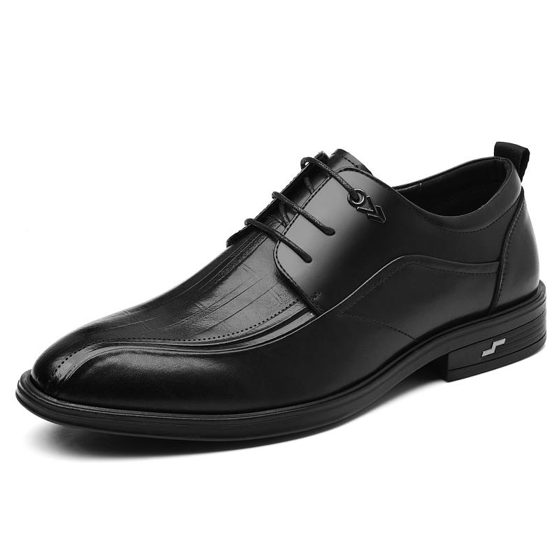 Shanpijiang Casual Leather Shoes Men's Low Top