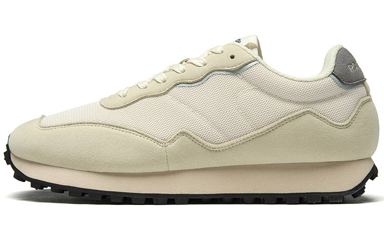 Rockfish Textile, Synthetic Leather Low top Running Shoes Women's Beige