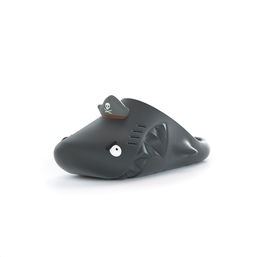 HelloSlippers HelloSlippers Shark Müller Sharkicks Mule Pirate, Closed Toe Slippers Unisex