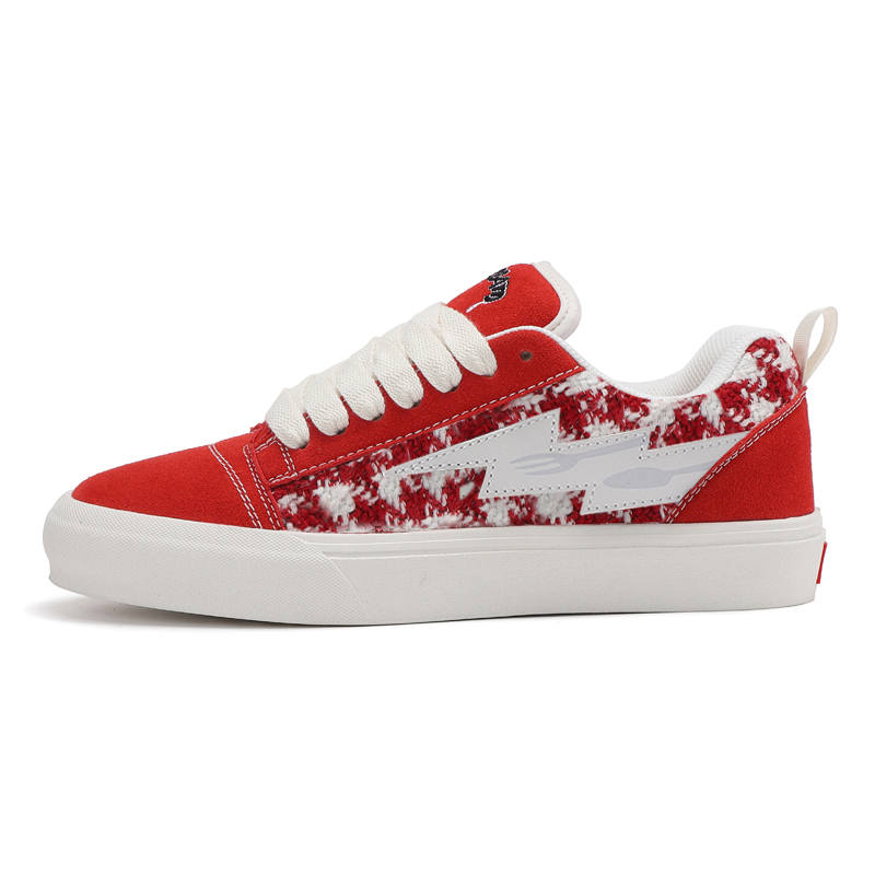 TINMUU Casual Puffy Shoes Fabric Abrasion Resistant Height Increasing Abrasion Resistant Height Increasing Low top