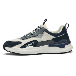 HENIBAOLUO Men's Casual Shoes Men's Low Top Blue