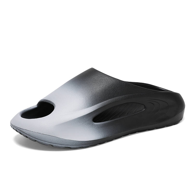 DUNNU DUNNU Slide Slippers Men's Black