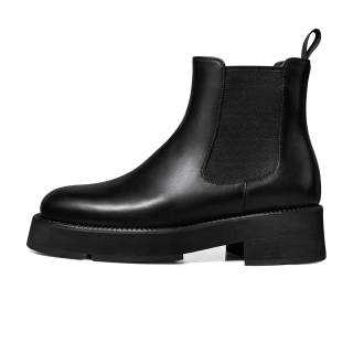THOM WILLS Short Chelsea Boots Women's Black