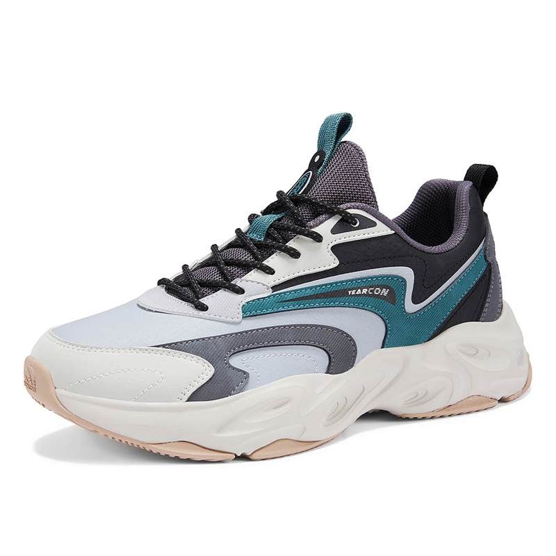 YEARCON YEARCON Synthetic Leather Low top Vintage Dad Men's