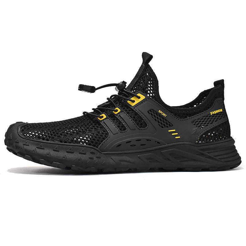 DAISHUTOU DAISHUTOU Mesh, Textile Breathable Low top Casual Shoes