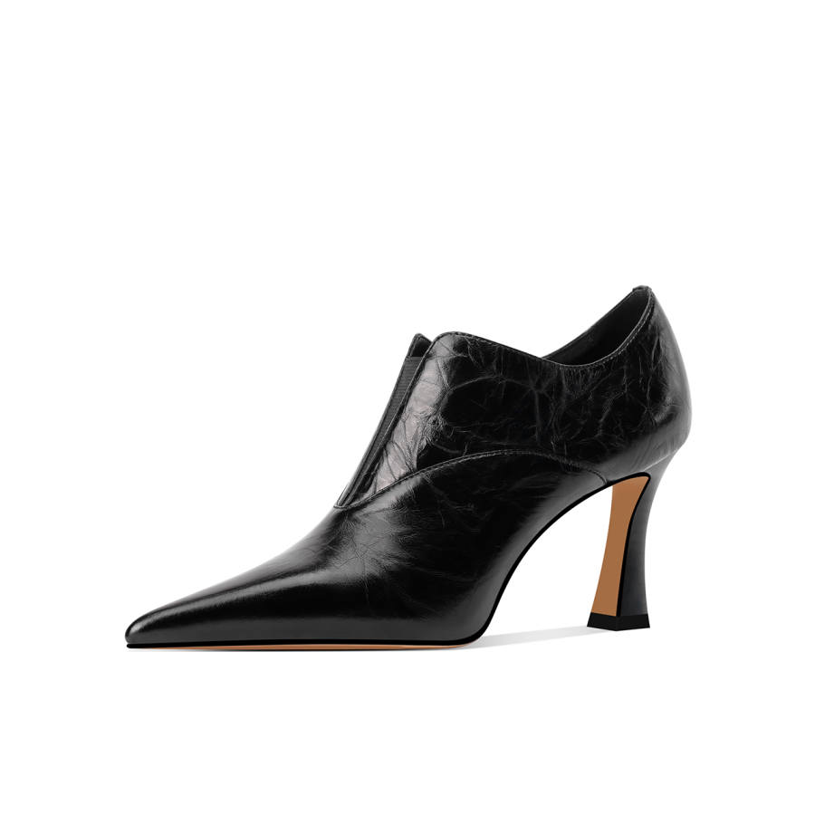 Shesrim Slim Heel High Heels 7.5cm Women's Black