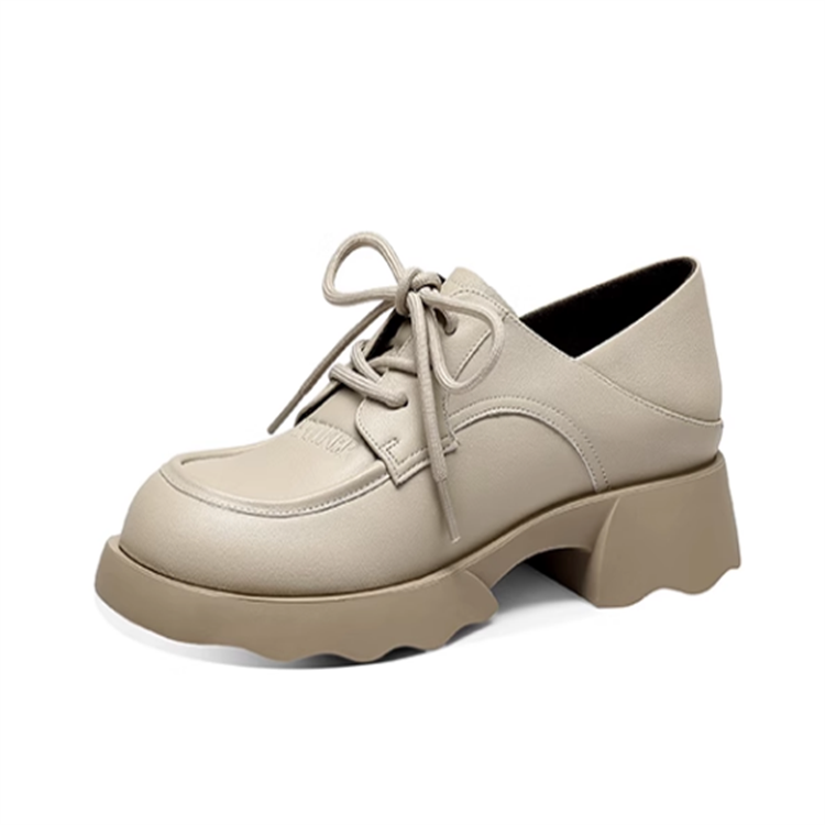JESSICA SOPHIA Cow Leather Casual Shoes 3.5cm Women's