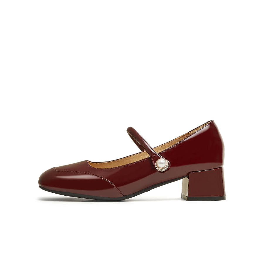 Teenmix Cow Leather Mary Jane Shoes Women's