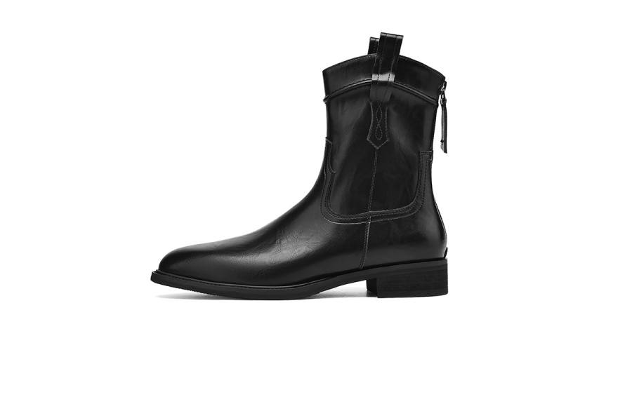HLA Synthetic Leather Ankle Boots Women's