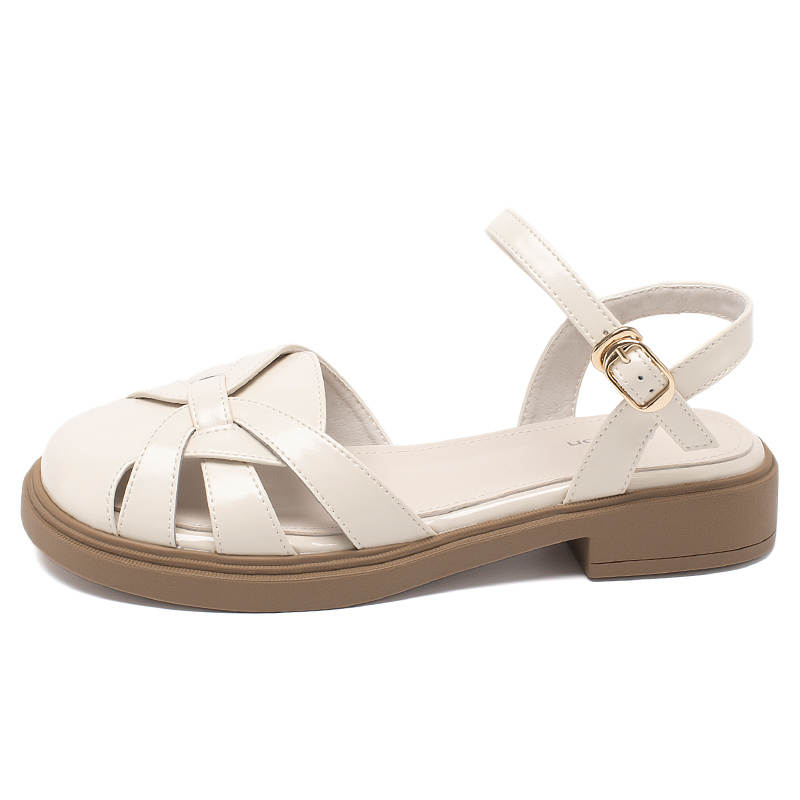 AGSDON Leather Roman Sandals Women's
