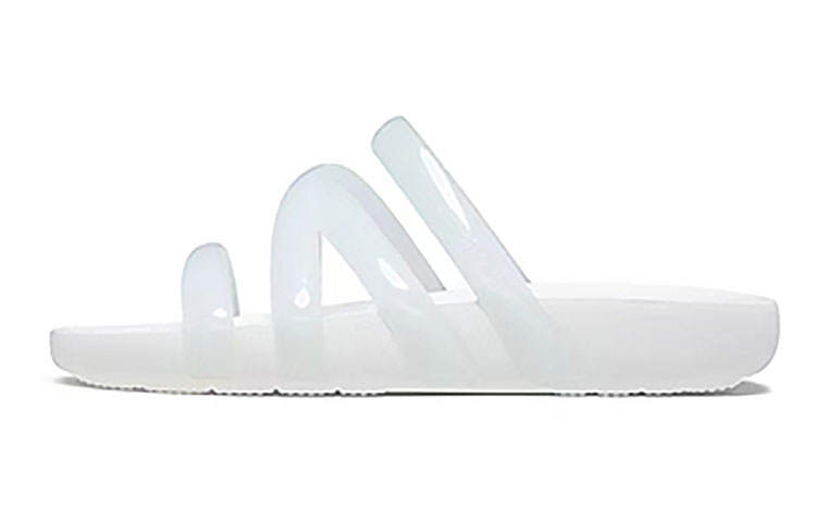 Crocs Crocs Splash Glossy Strappy Sandal 'White' Women's