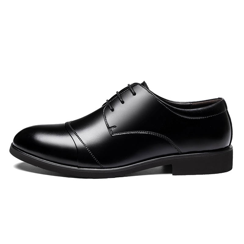 Shanpijiang Dress Shoes Men's Low Top Black/Brown