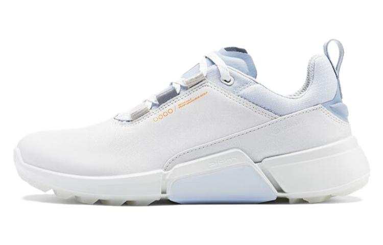 Ecco Golf Walking H4 Top Grain Cow Leather Comfortable And Breathable Low top Sports Casual Shoes Women's White