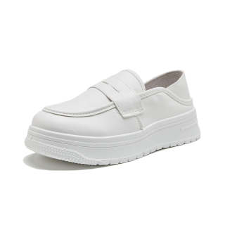 KEMANIKE Small Size Thick Sole Height Increasing Minimalist Style Classic Vintage Slip Resistant Abrasion Resistant