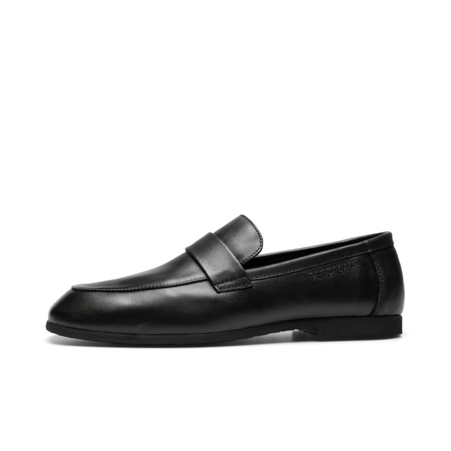 PARDASAUL Cow Leather Casual Shoes Men's Black