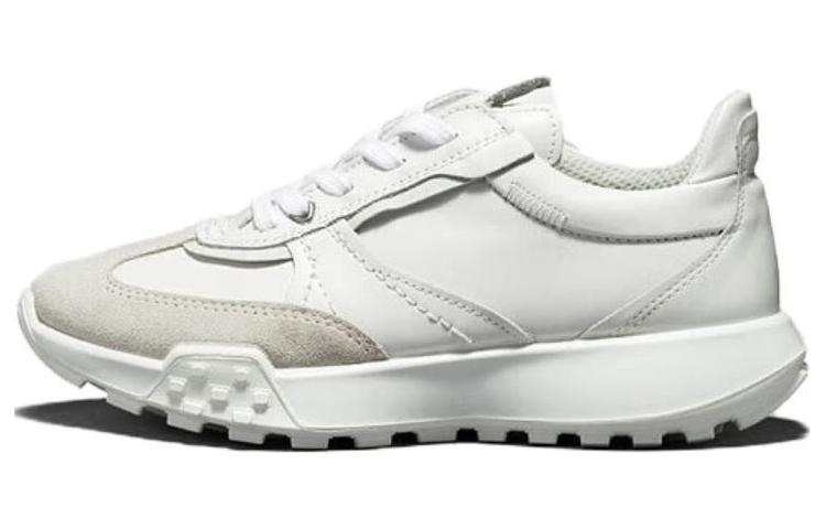 Ecco Ecco Leather Low top Casual Shoes Women's White