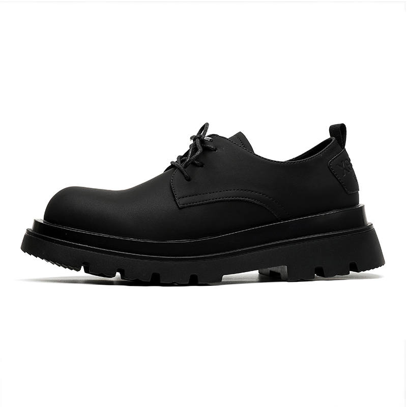 ZONEJOY Trendy Sneakers & Casual Shoes Chunky Derby Shoes Men's Black