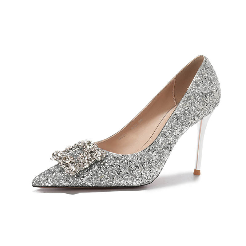 ZUOMILUO High Heels Women's Champagne