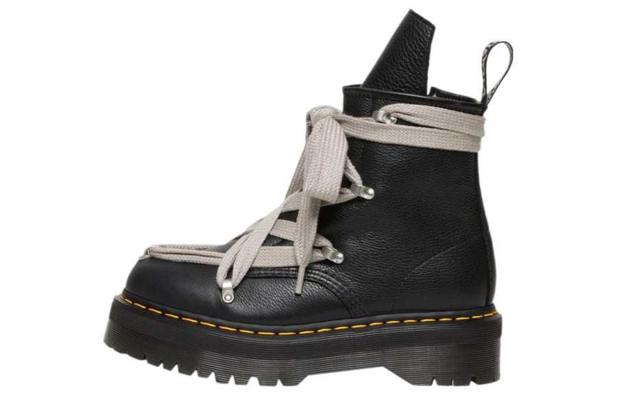 Dr.Martens 1460 Rick Owens x 1460 Dr.Martens Quad Sole Pentagram Jumbo Lace Boot 'Black'