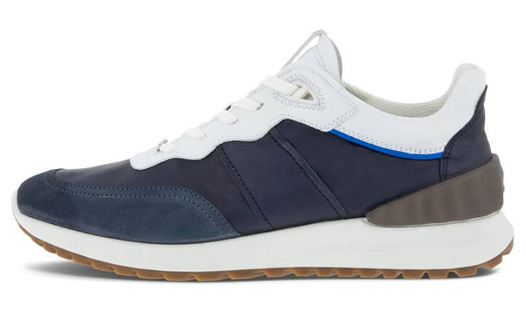 Ecco Astir Waffle Low top Sports Casual Shoes Men's Blue