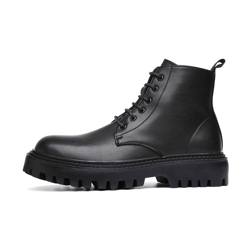 CHILANG CHILANG Combat Boots Men's Black