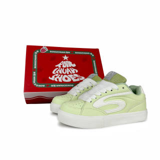 Rongchuan Low top Skateboard Shoes Unisex Apple Green