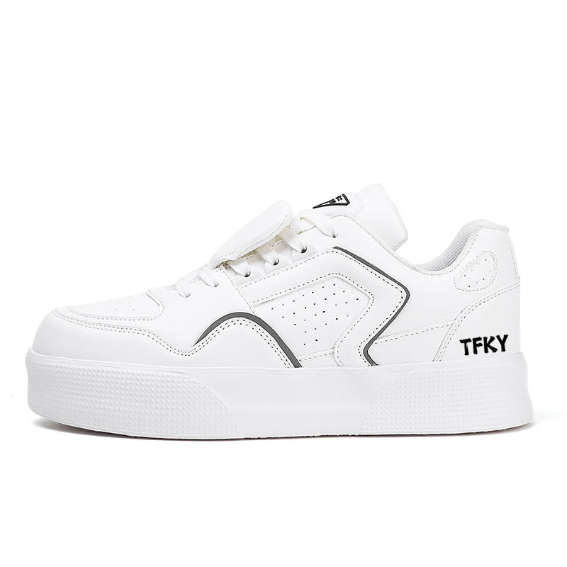 TFKY Pu Slip Resistant Slip Resistant Low top Skateboard Shoes Unisex